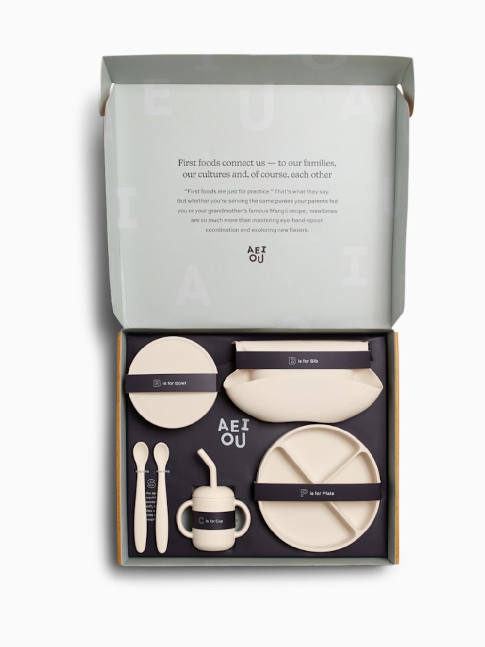 NWT AEIOU Future Foodie Gift Set